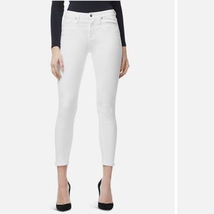 Good American White Good Legs Crop Skinny Jeans - 4/27